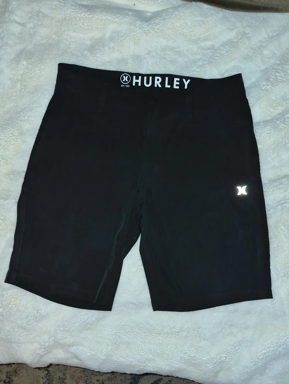 Hurley Black Men's Performance All Day Walk Shorts
